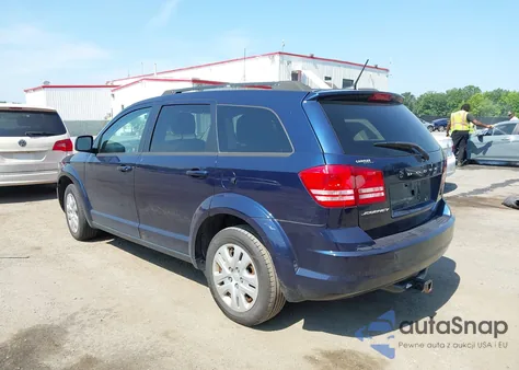 2017 Dodge Journey Se from USA, damaged, VIN 3C4PDCAB5HT653748